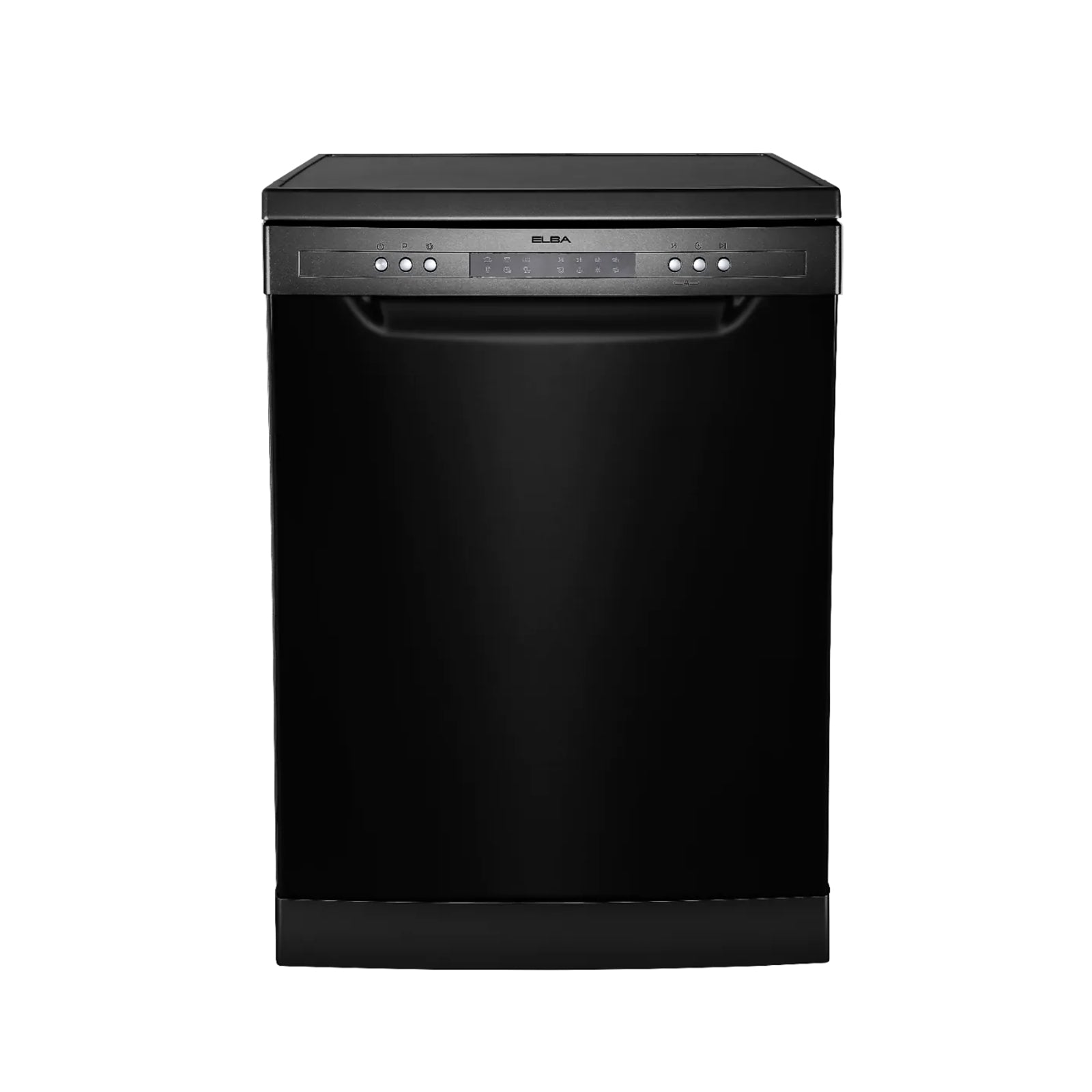 ELBA Dishwasher 6 Programs 14 Place Settings Black ELBA